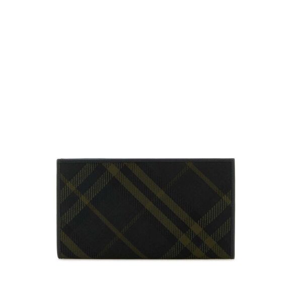 Burberry Men Printed E-Canvas Wallet